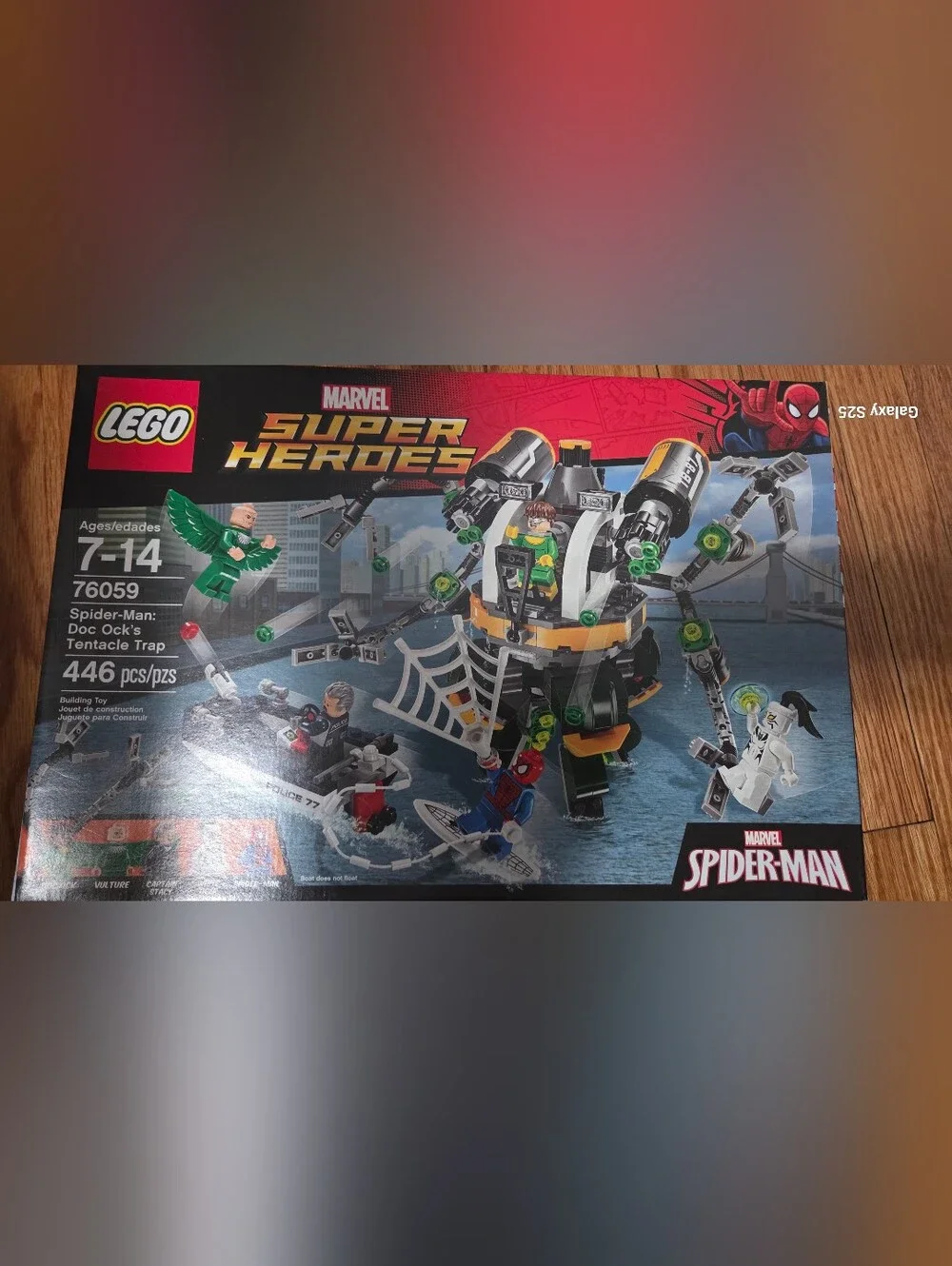 Lego Spider-Man Doc Ock Mech Battle - Green, Black & Yellow